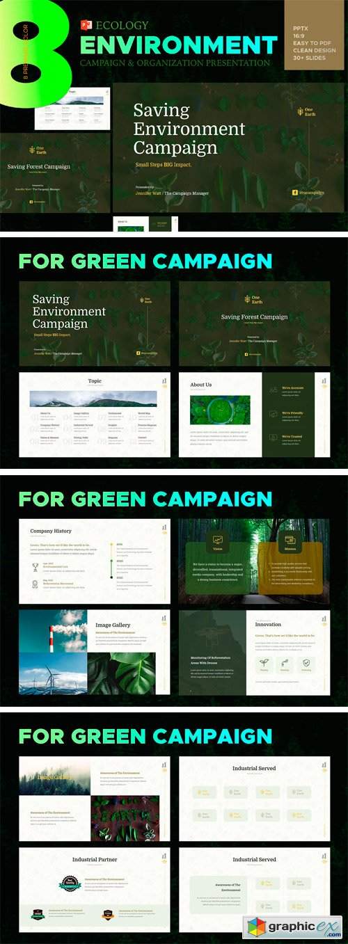Eco Environment - Powerpoint Template