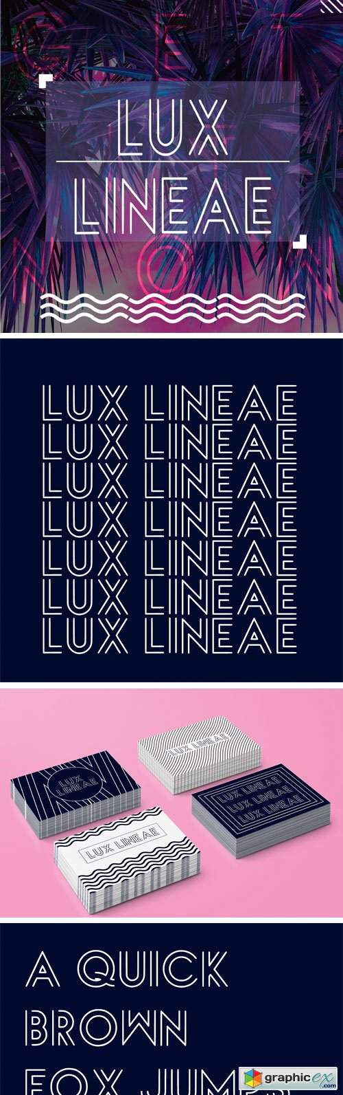 Lux Lineae Font