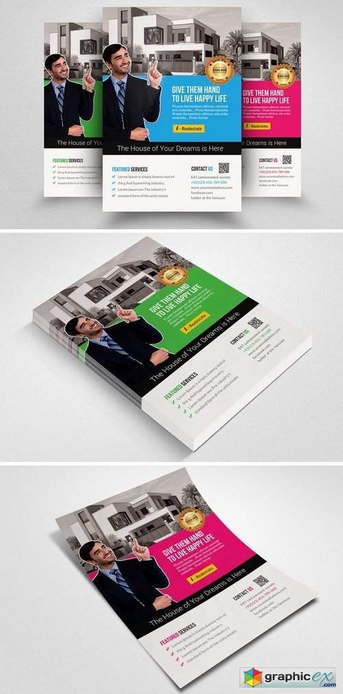 Real Estate Agent Flyer Template