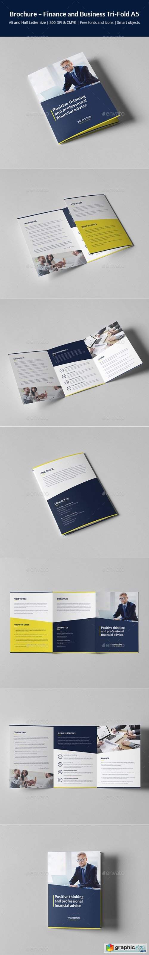 Brochure – Finance and Business Tri-Fold A5