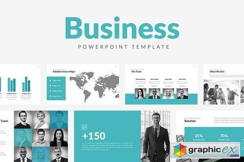 Business PowerPoint Template 2377022
