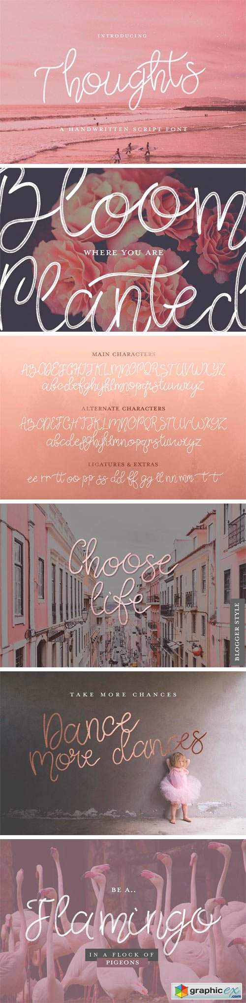 Thoughts Script Font