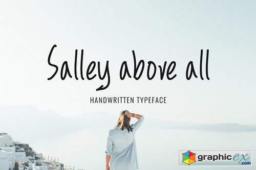 Salley above all Typeface