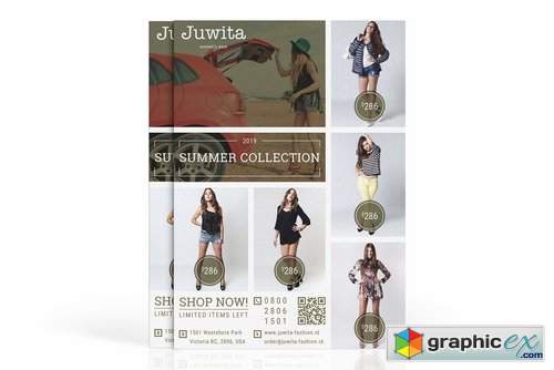 Juwita Fashion Marketing Flyer