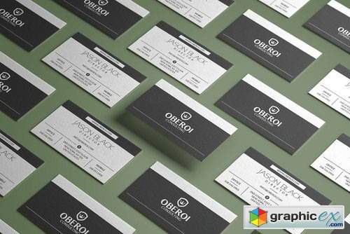 Black And White Business Card 2382986