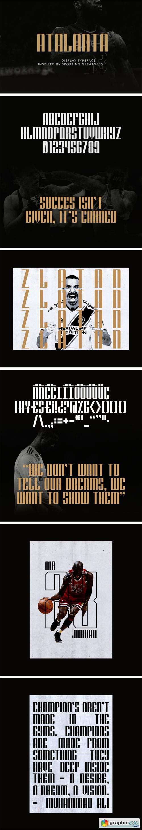 Atalanta Typeface