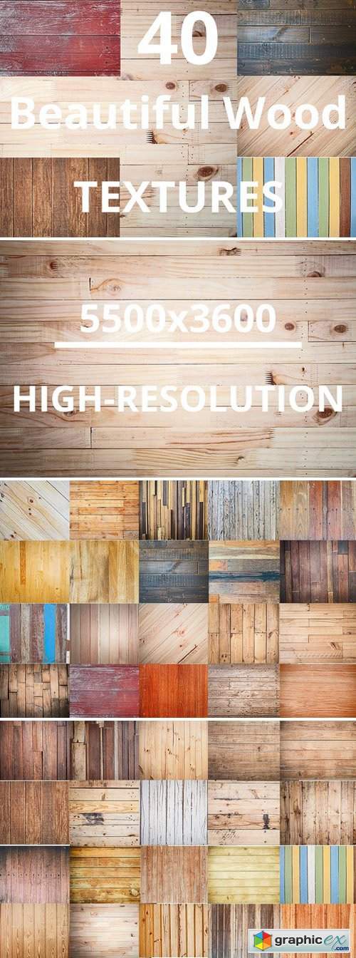 40 Beautiful Wood Detail textures