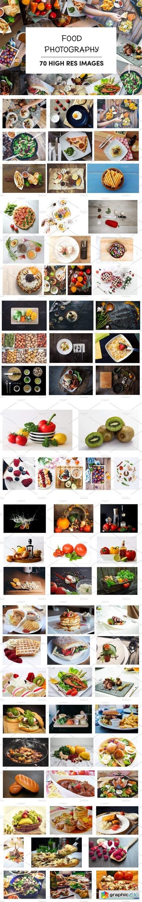 70 High Res Food Photography Images