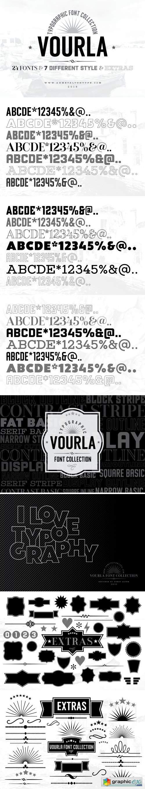 Vourla Font Collection