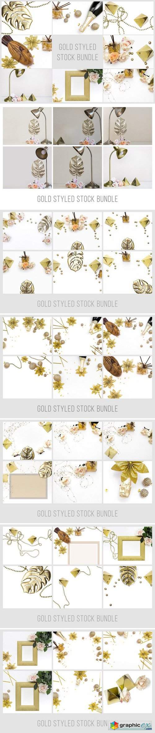 Gold Styled Stock Bundle 2228406
