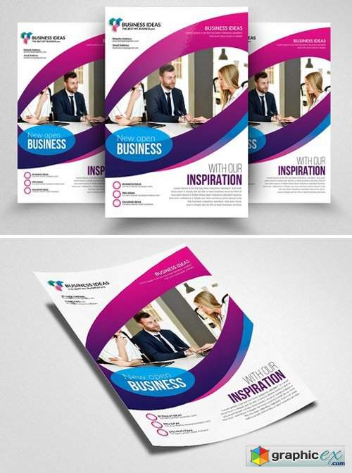Investment Services Flyer Template