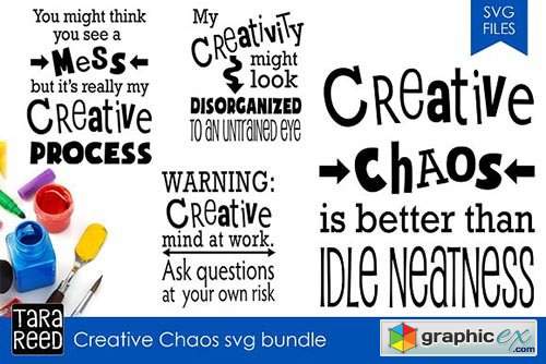 Creative Chaos SVG Bundle