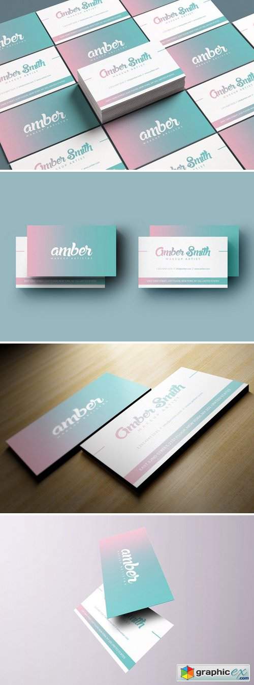 imple Holographic Business Card