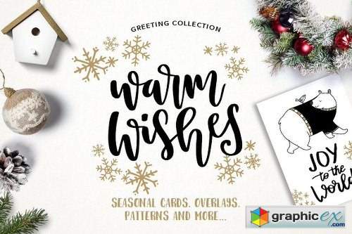 Warm Wishes greeting collection