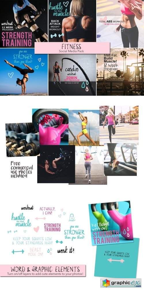 Fitness Social Media Pack