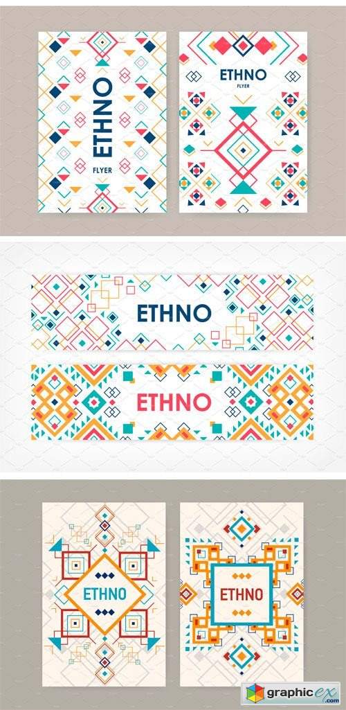 Geometric Elements in Ethnic Style