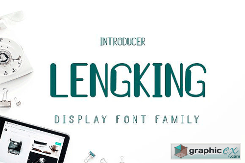 LENGKING FAMILY - 4 FONT