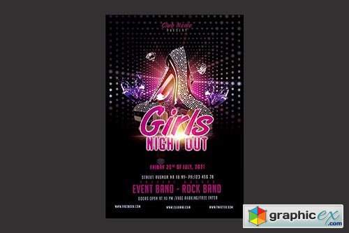 Girls Night Out Flyer 2509061
