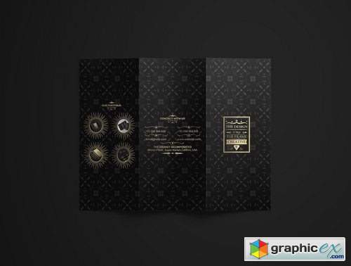 Sicenrial Elegant Tri-fold Brochure