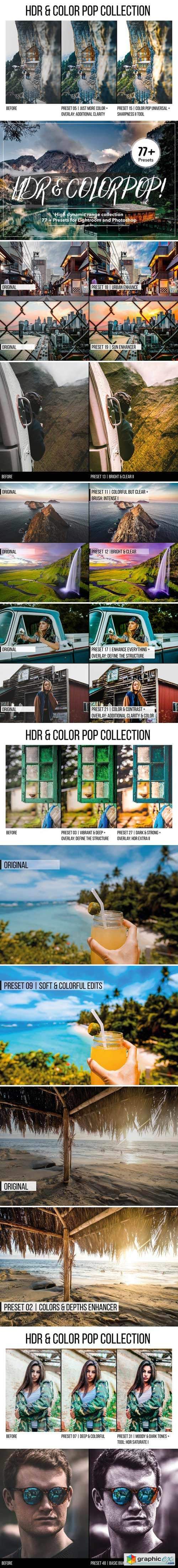HDR & Color Pop! Lightroom Presets