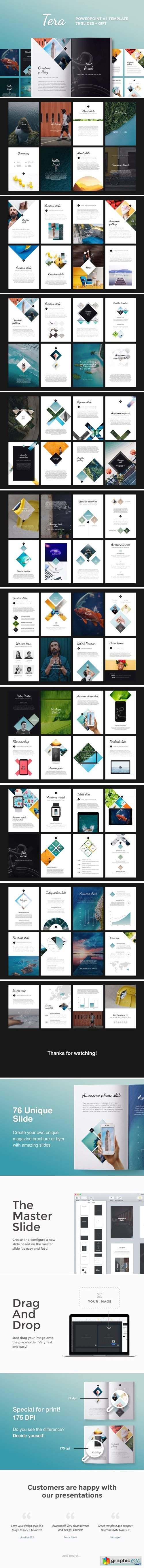 A4 | Tera PowerPoint Template