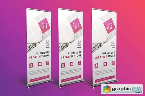 Furniture Roll Up Banner 2477161
