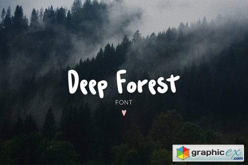 Deep Forest Font