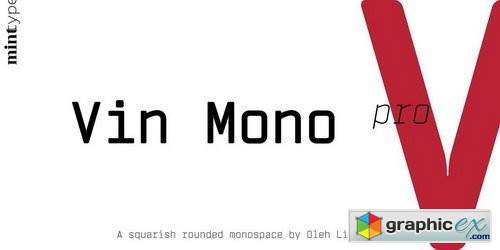 Vin Mono Pro Font Family