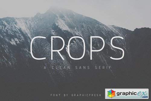 Crops Font Family
