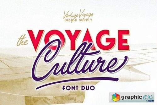 The Voyage Culture Font Duo