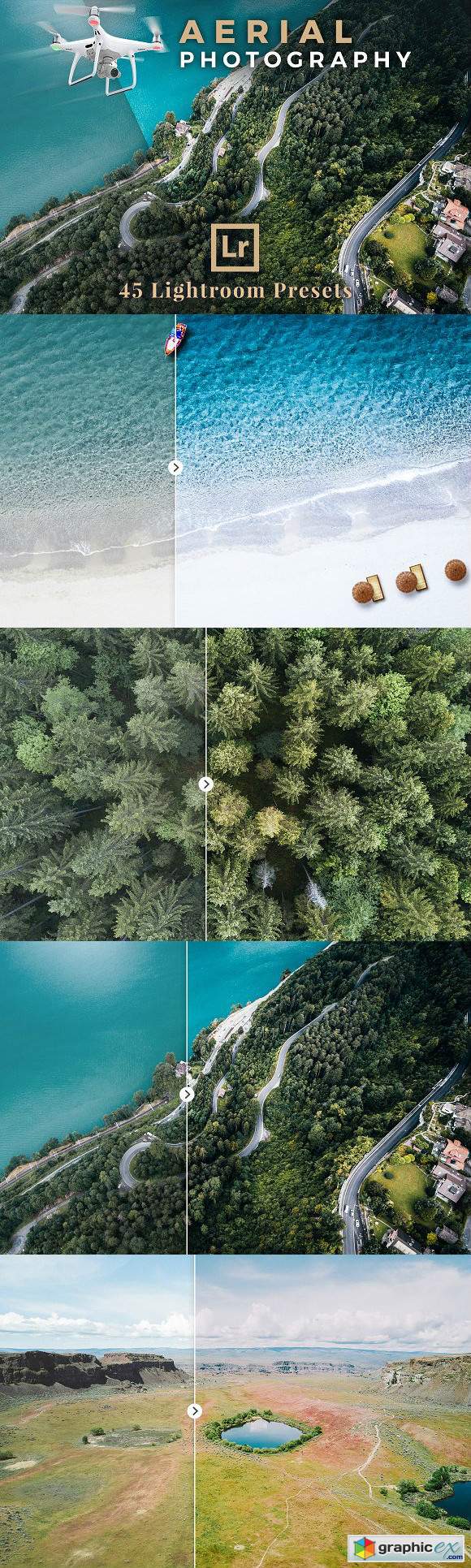 Aerial Photography Lightroom Presets