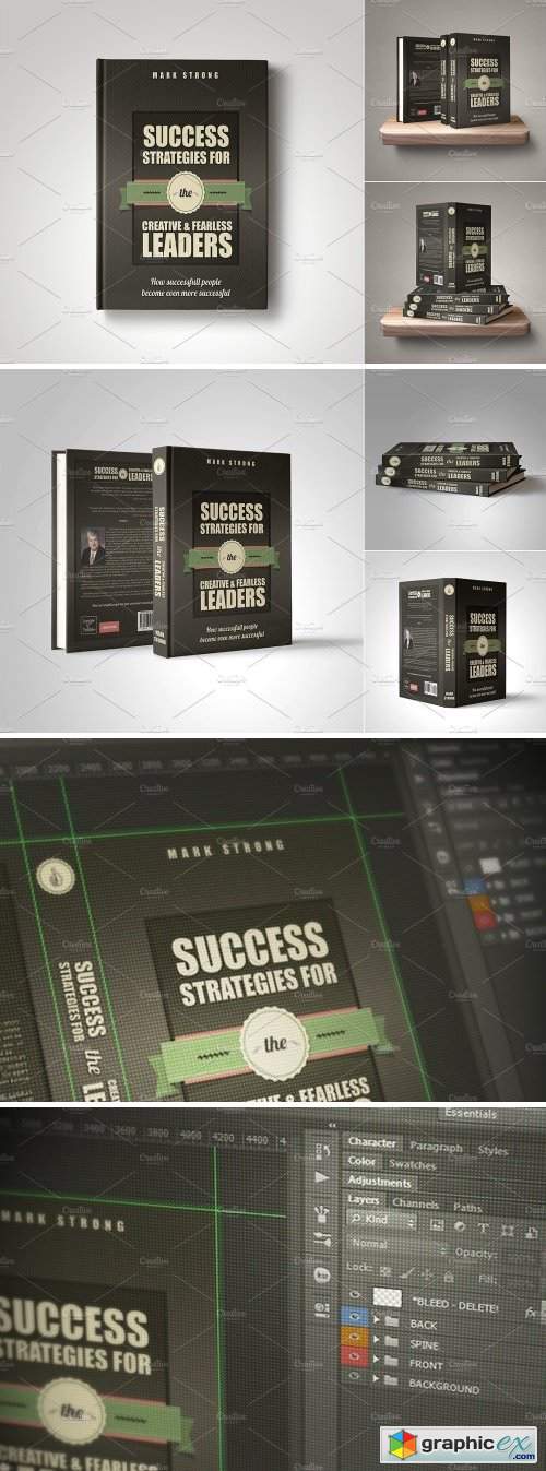 Customizable Book Cover Template 19