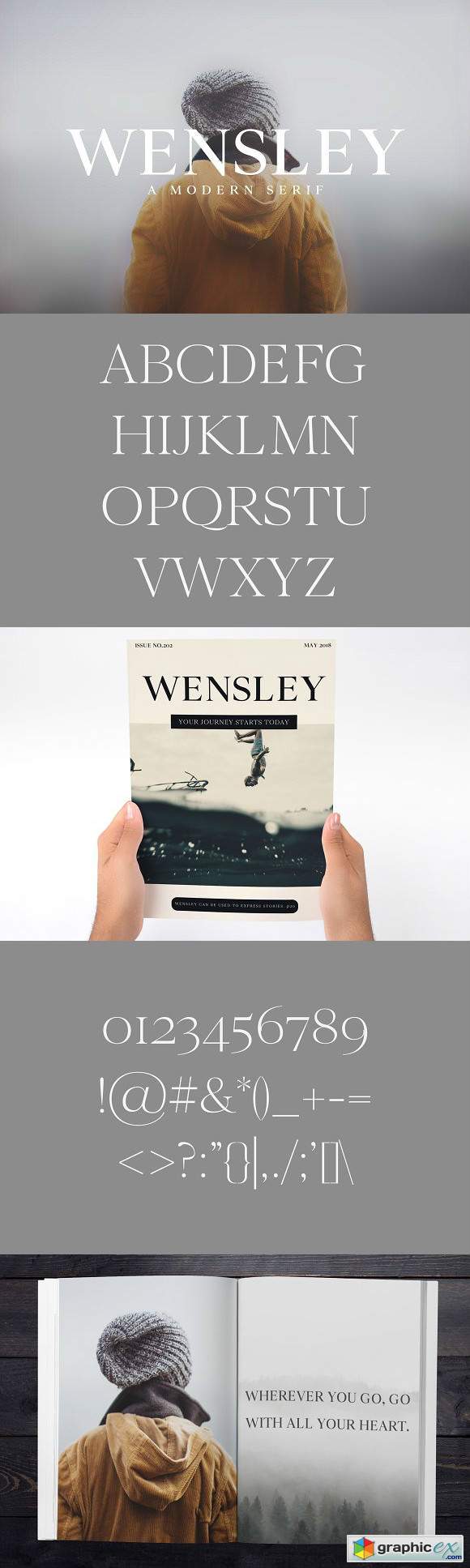 Wensley Modern Serif Font Family