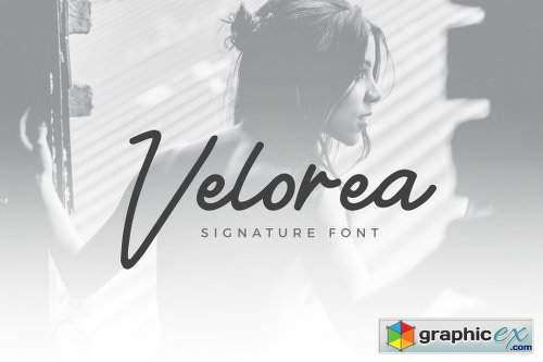 Velorea - Signature Font