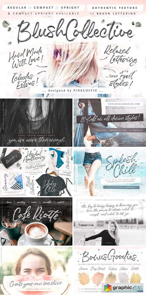 Blush Collective Fonts