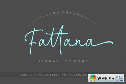 Fattana Font Family - 2 Fonts