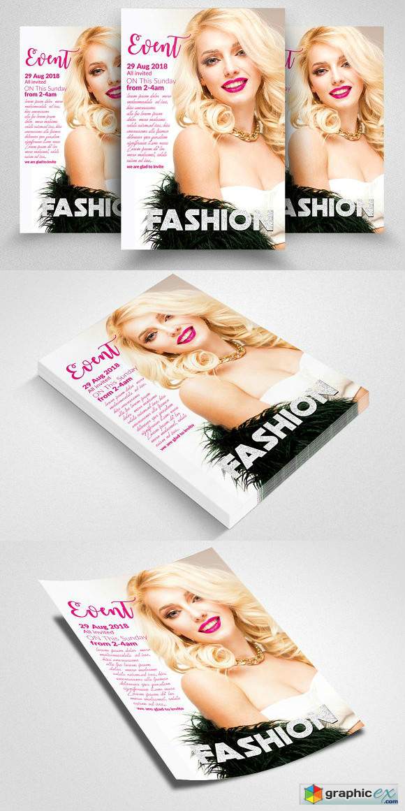 Fashion Flyer Template Vol 02