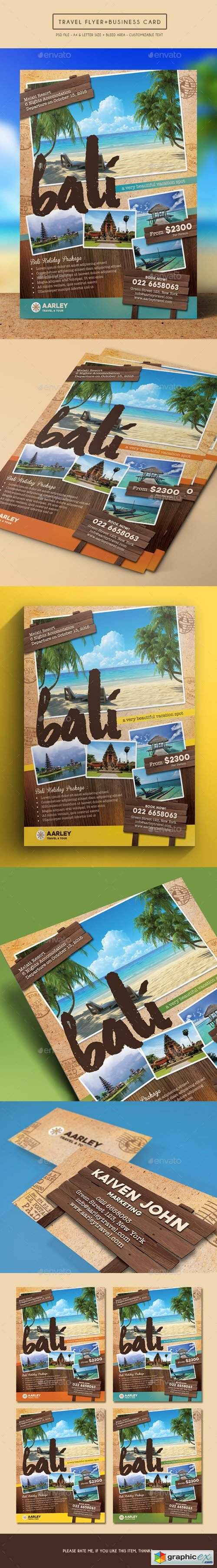 Travel Flyer + Business Card
