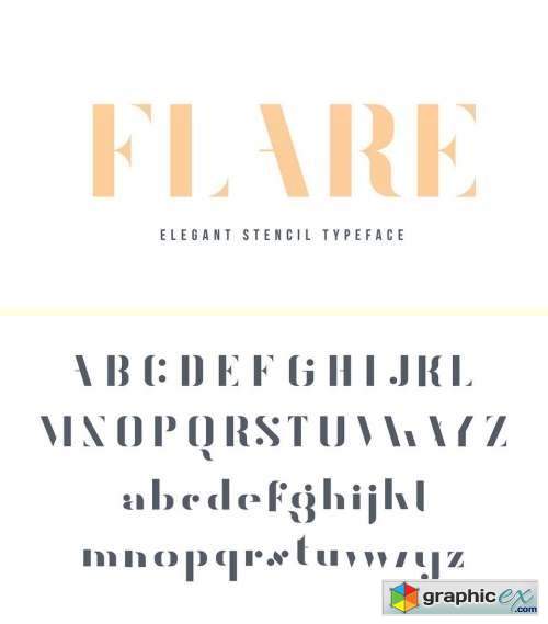Flare Font