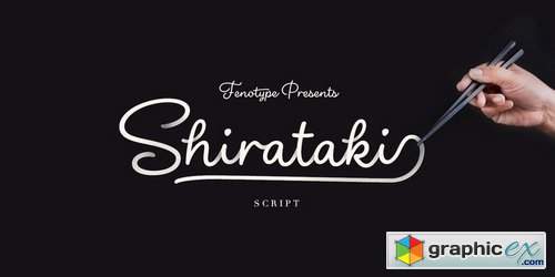 Shirataki Font - Retail