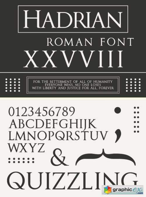 Hadrian Typeface