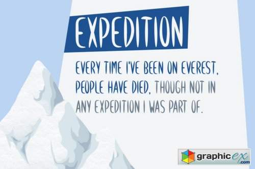 Current Expedition Font