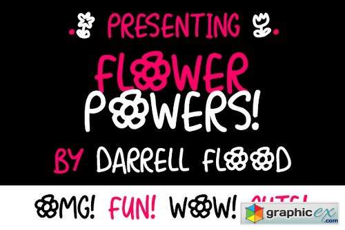 Flower Powers Font