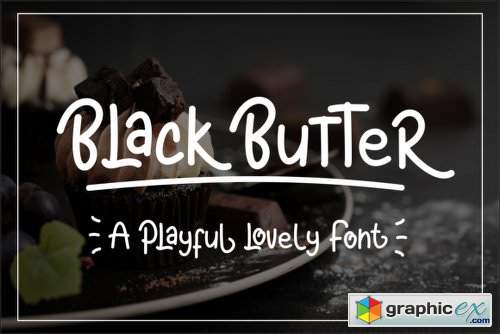 Black Butter Font