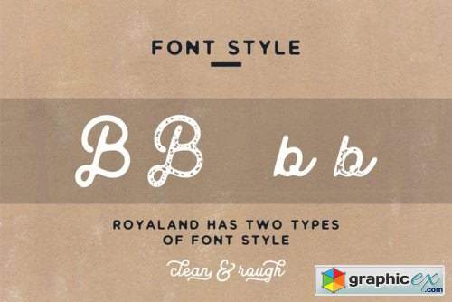 Royaland Font Family - 2 Fonts