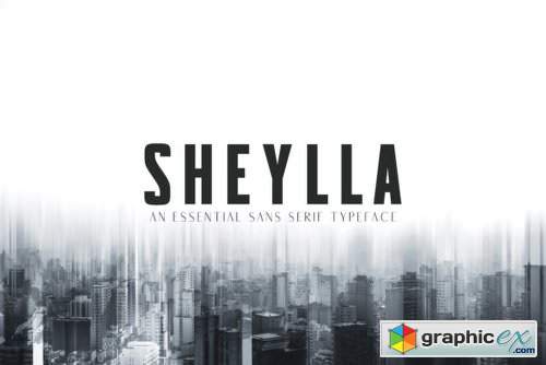 Sheylla Font Family - 4 Fonts