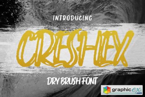Creshex Font Family - 2 Fonts