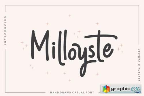 Milloyste Font Family - 2 Fonts