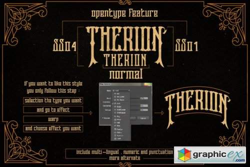 Therion Font