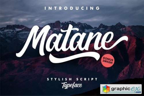 Matane Font Family - 2 Fonts